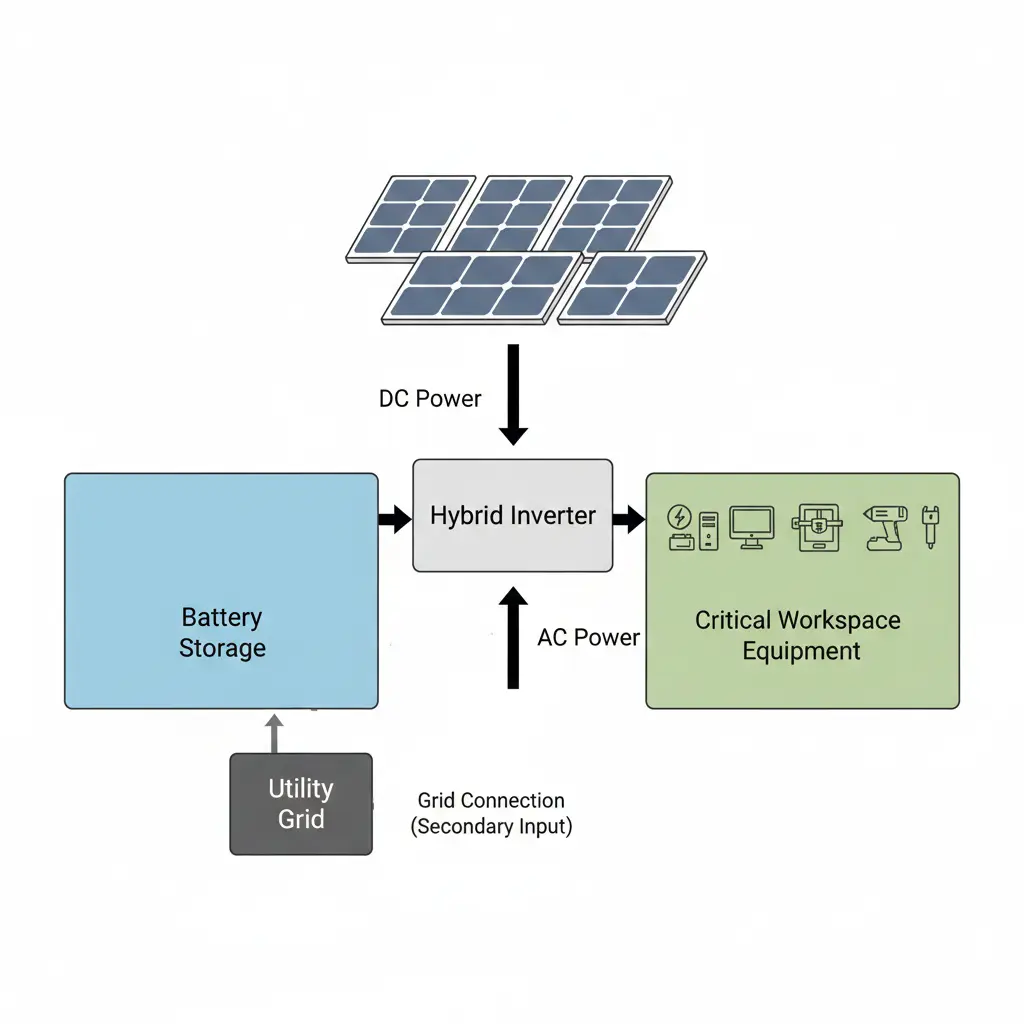 Layered resilient energy system